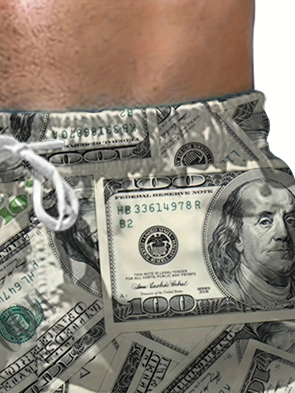 Dollar Print Shorts