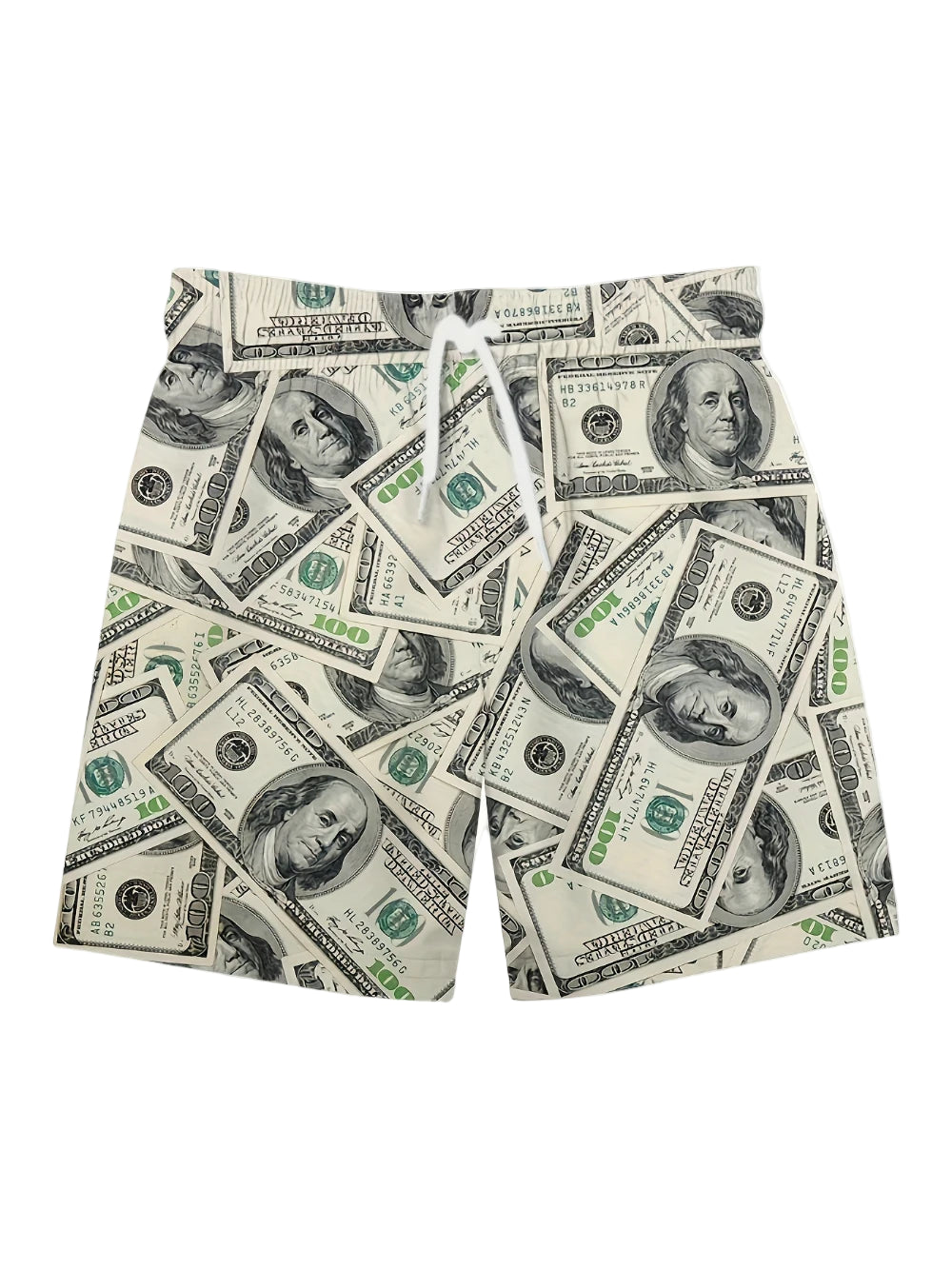 Dollar Print Shorts