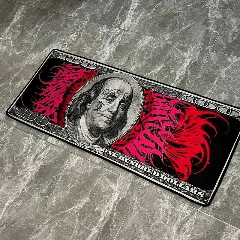US Dollar Bedroom Rug