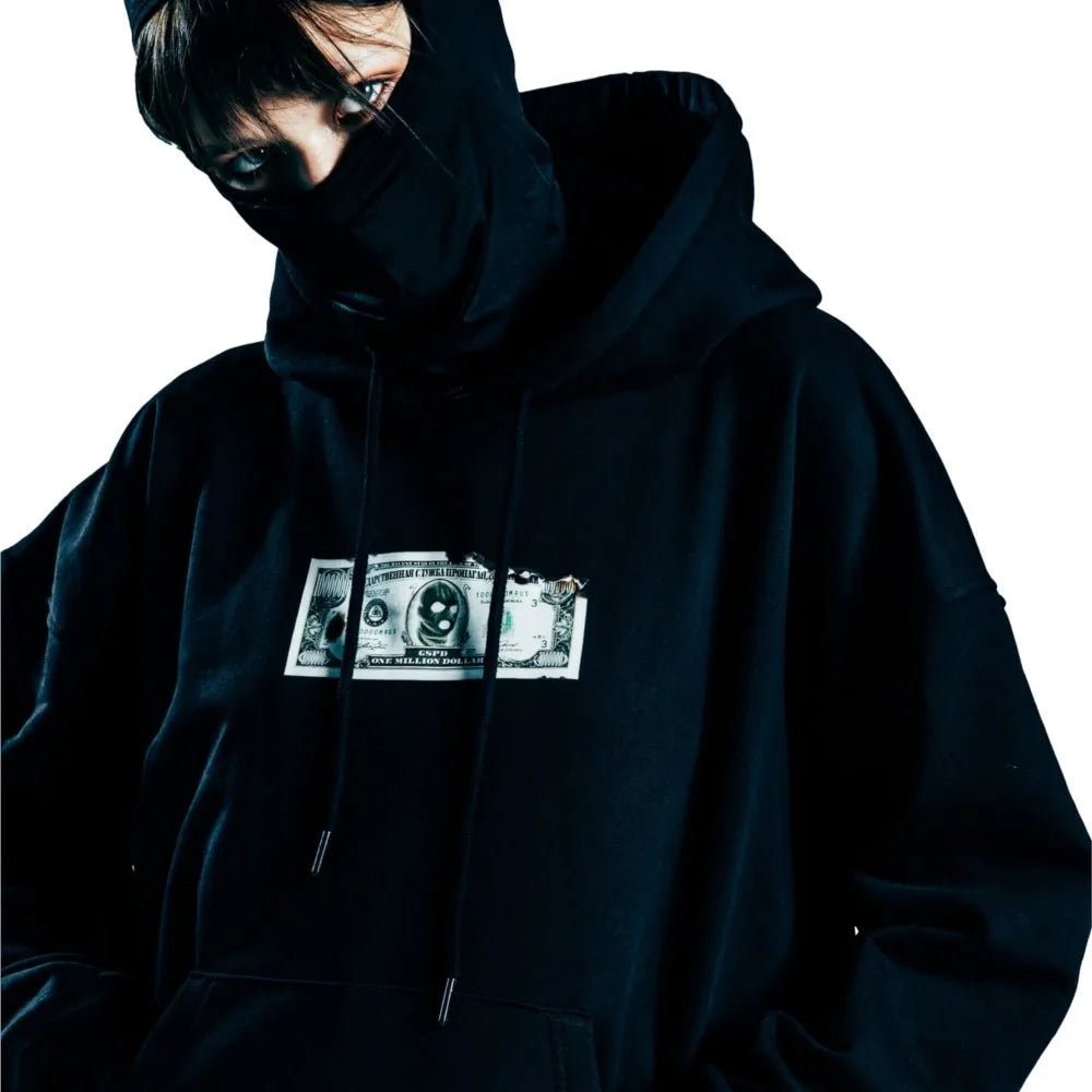 Y2K Punk Dollar Hoodie