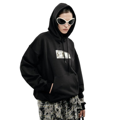 Y2K Punk Dollar Hoodie