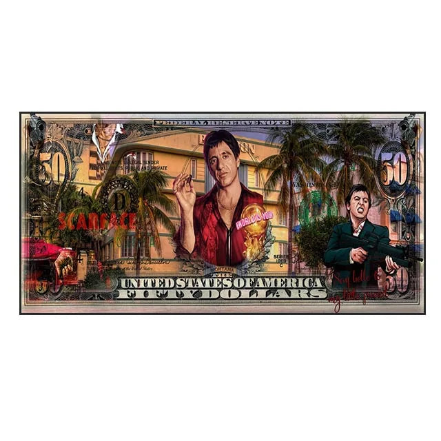 Tony Montana &quot;Say Hello&quot; Canvas
