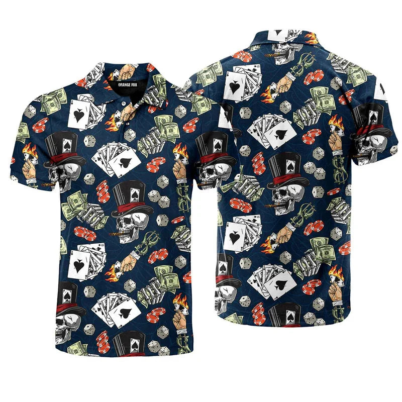 Vintage 3D Print Polo