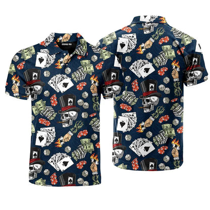 Vintage 3D Print Polo
