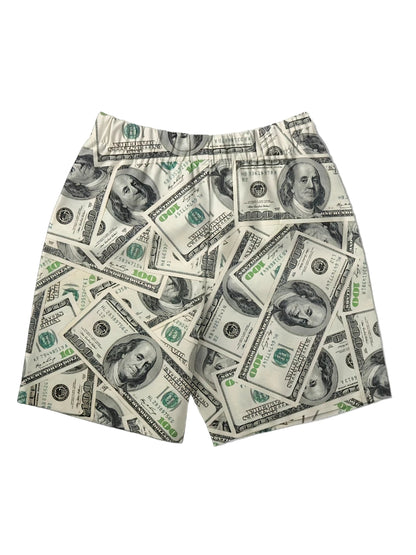 Dollar Print Shorts