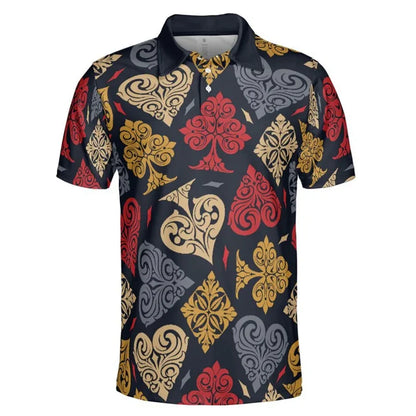 Vintage 3D Print Polo