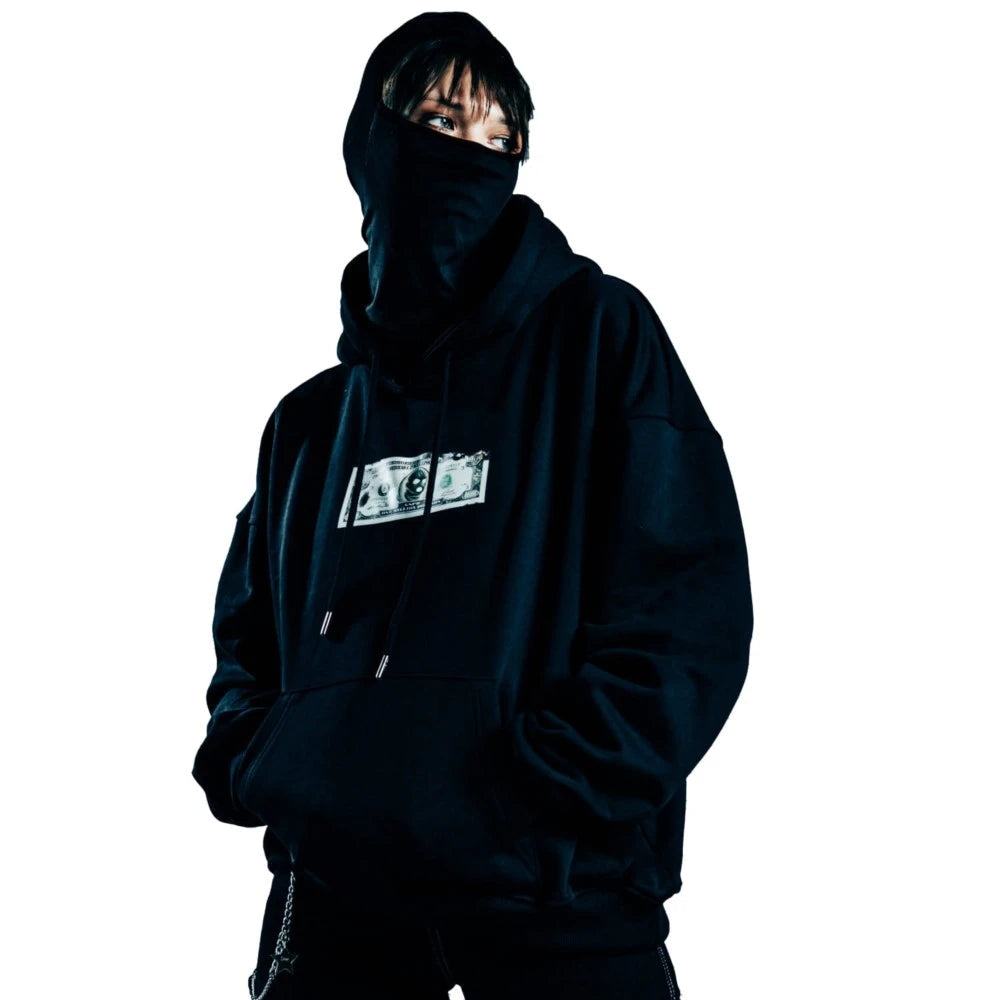 Y2K Punk Dollar Hoodie