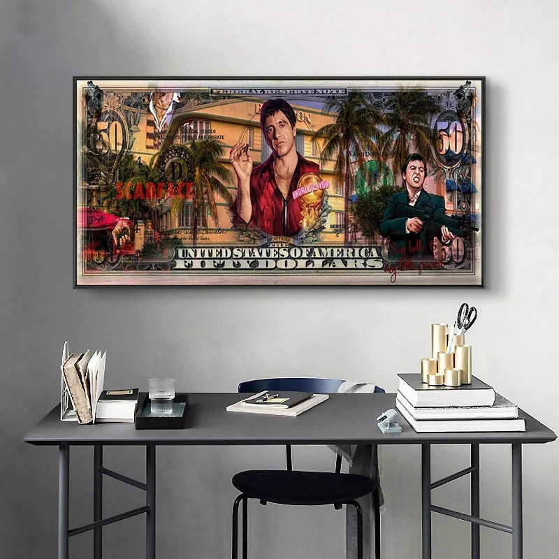 Tony Montana &quot;Say Hello&quot; Canvas