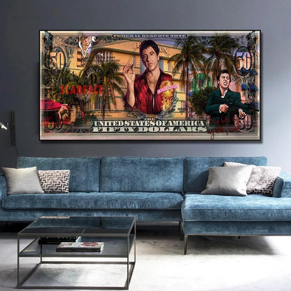 Tony Montana &quot;Say Hello&quot; Canvas
