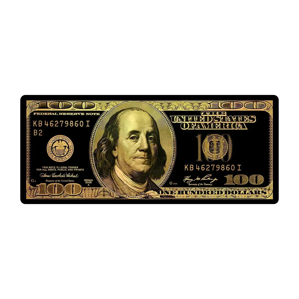 US Dollar Bedroom Rug