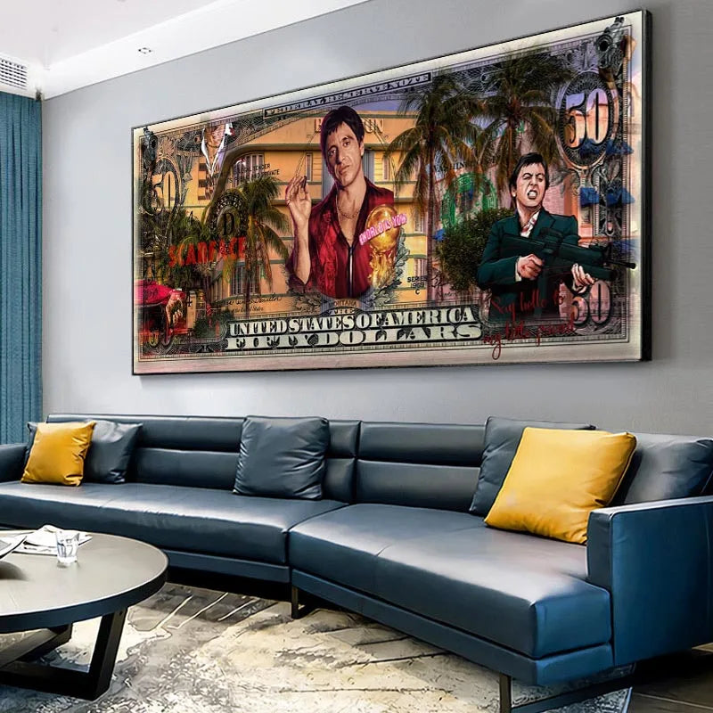 Tony Montana &quot;Say Hello&quot; Canvas