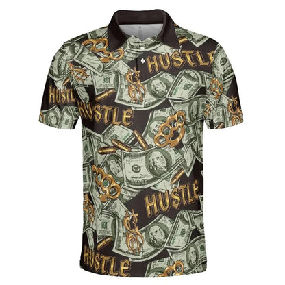 Vintage 3D Print Polo