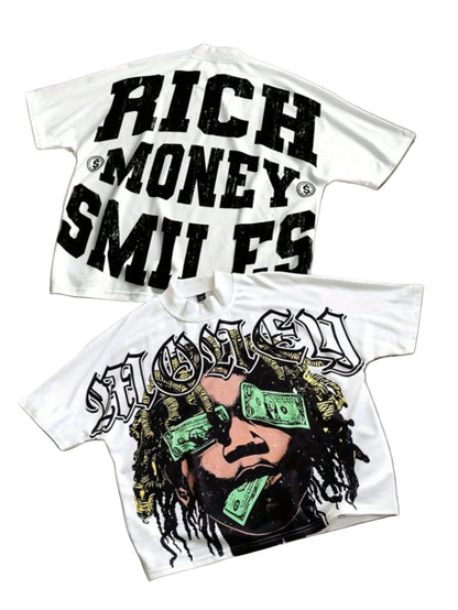 Y2K Printed Cotton Tee